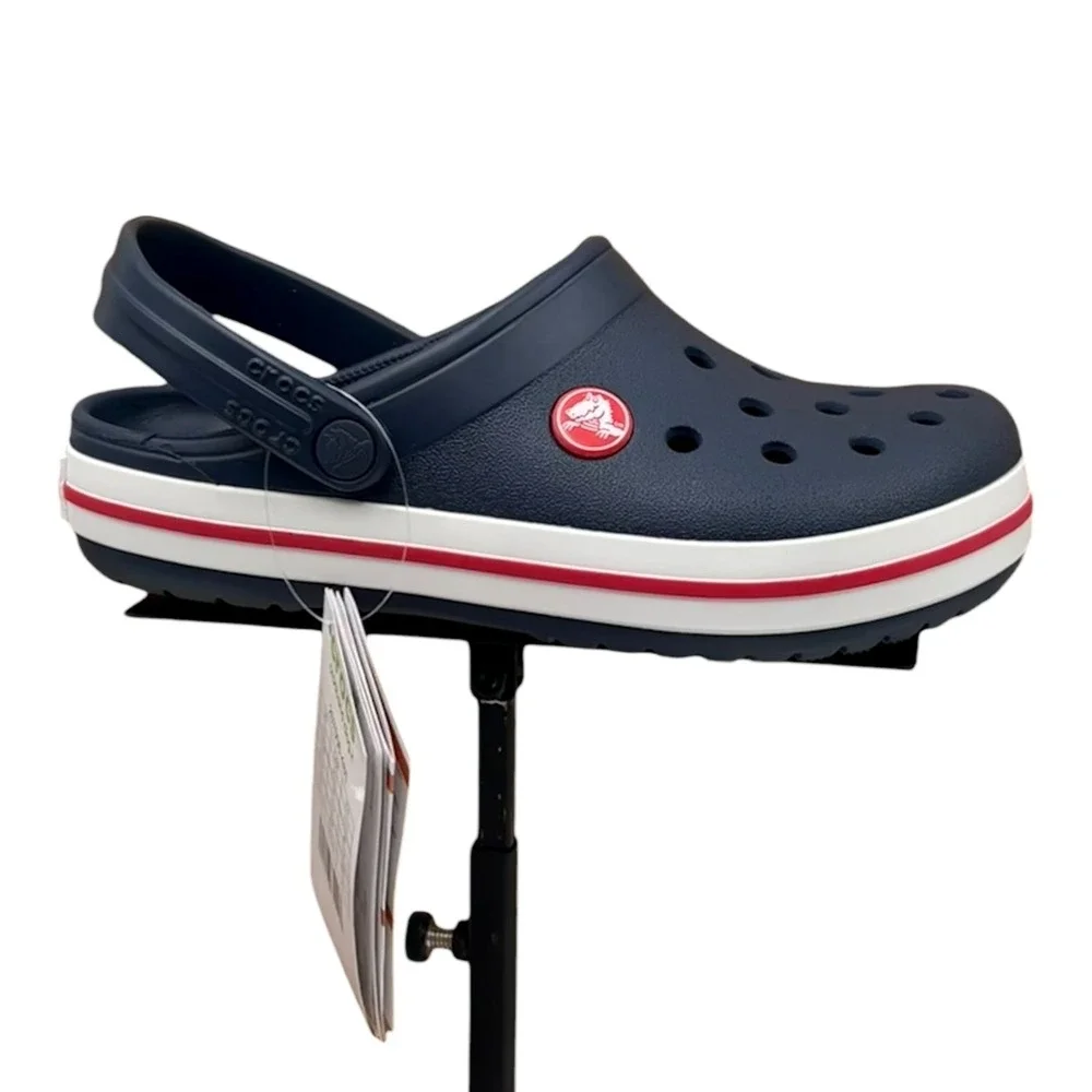Crocs Crocband Little Boys Girls Slip-on Clogs Size 13 Navy Blue Water Friendly